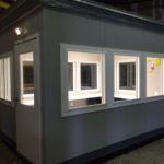8 x 12 Guard Booth-Security Booth-Door on 8' side 8 x 12 Guard Booth-Security Booth-Door on 8' side