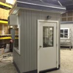 6 x 6 Guard Booth-Security Booth-shown with upgrades 6 x 6 Guard Booth-Security Booth-shown with upgrades