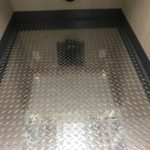 Guard Booth-Aluminum Tread Plate Floor Guard Booth-Aluminum Tread Plate Floor