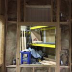 Insulated walls and roof Insulated walls and roof