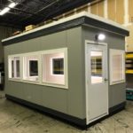 8 x 16 Guard Booth-Plan A- Door on 8 side